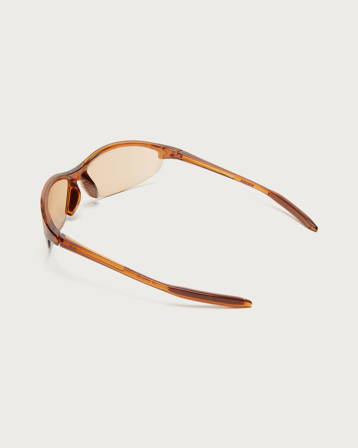 The SONNY sunglasses in Tan, back view