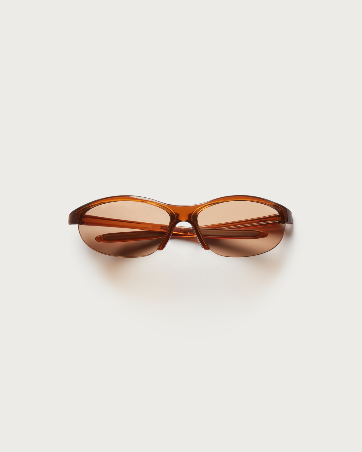 The SONNY sunglasses in Tan, front view